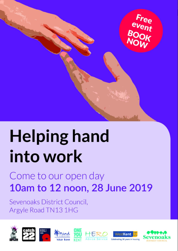 📣 If you're currently out of work and struggling to find employment, come along to our FREE Helping Hand into Work event on 28 June. Learn how to get shortlisted for a job, improve your confidence and prepare for an interview. 

More info 👇 sevenoaks.gov.uk/news/article/8…