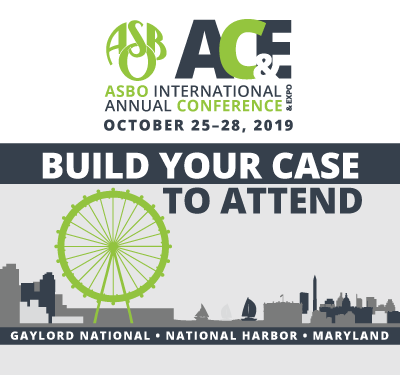ASBOIntl's tweet image. The professional development and networking at ASBO International’s #ASBOACE19 provide an incomparable return on investment. Use the Build Your Case Toolkit to show your supervisor the benefits of investing in this #schoolbusiness opportunity. ow.ly/rr7t50uBLmG