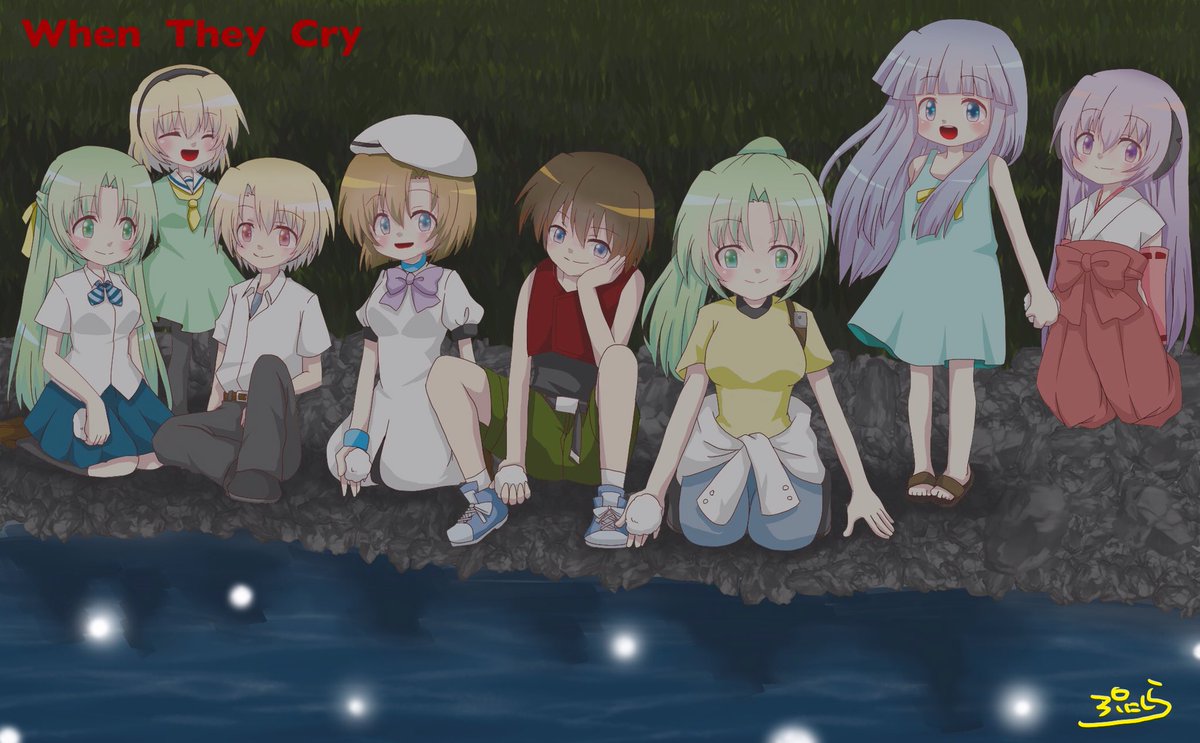ぷにしら イラスト Pa Twitter ひぐらしのなく頃に 部活フルメンバー なんとか完成しました 綿流しの日 みんなで仲良く綿流しをやっていたらこんな感じなのかな なんて思いながら描きました 綿流しより1日遅れ 3 ヽ 皆さんが思っていたイラストには ぷにしら イラスト Pa Twitter ひぐらしのなく頃に 部活フルメンバー なんとか完成しました 綿流しの日 みんなで仲良く綿流しをやっていたらこんな感じなのかな なんて思いながら描きました 綿流しより1日遅れ 3 ヽ 皆さんが思っていたイラストには