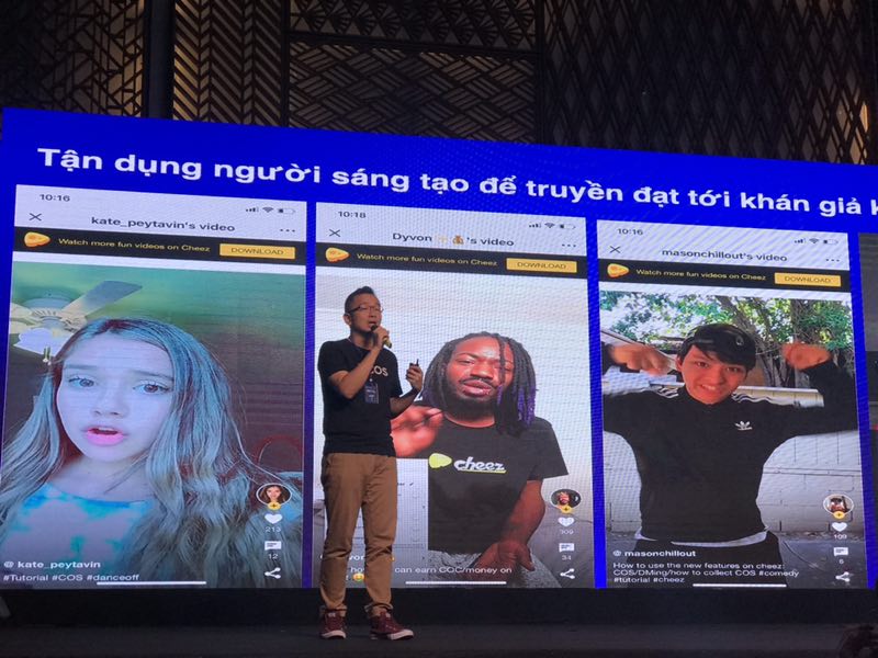contentosio's tweet photo. Take a look at what we have done on the @OKEx #Vietnam conference! Thanks to @OKEx for hosting such a great event. It's an unforgettable experience to share our thoughts about the road to mass adoption of #Blockchain. https://t.co/vDkiKVbdeE
