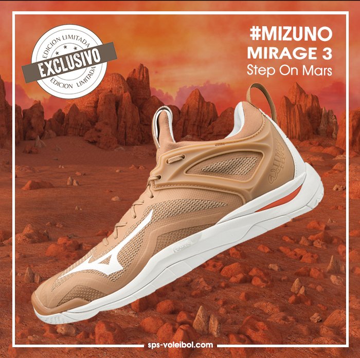 mizuno wave mirage 3 step on mars
