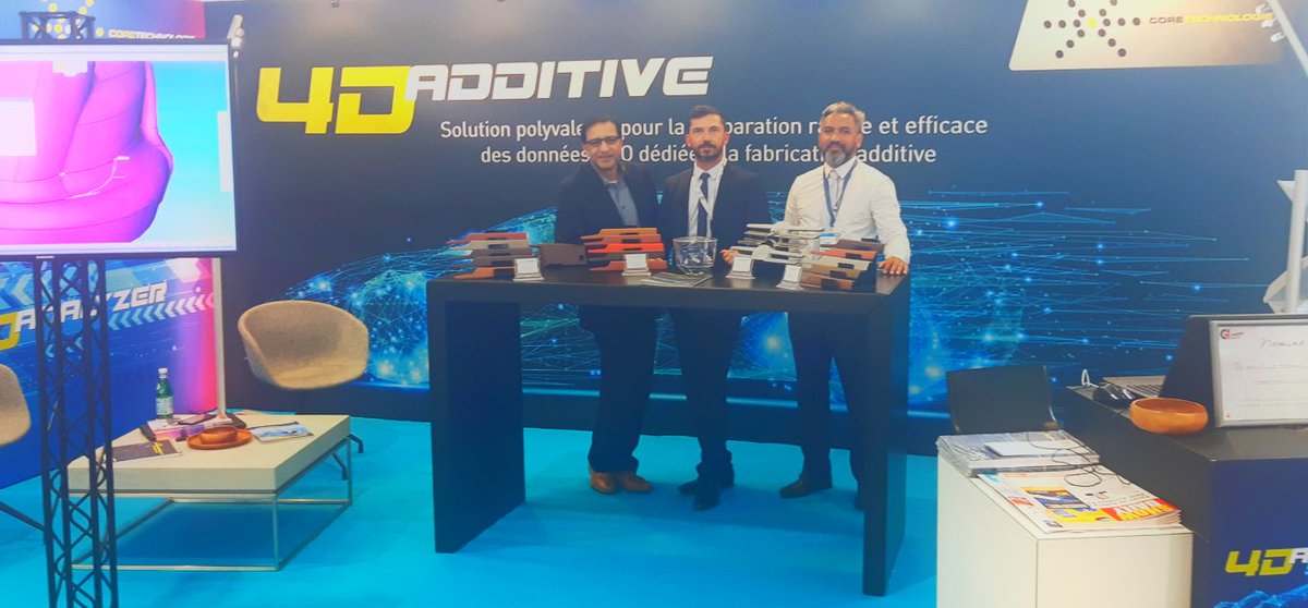 SophieGarofalo's tweet image. [Événement] ✨@CoreTechnologie Jour#1 au @salondubourget ✈️⚡️ 
🌟 Notre équipe et nos innovations sur le stand B27-Hall 6 🏆  #4DAdditive #3DEvolution #3DAnalyzer #FA #Impression3D #SIAE 
🔗 @A3DM_Magazine @cad_magazine @3Dnatives CAO.FR @usinenouvelle  @3DAdept