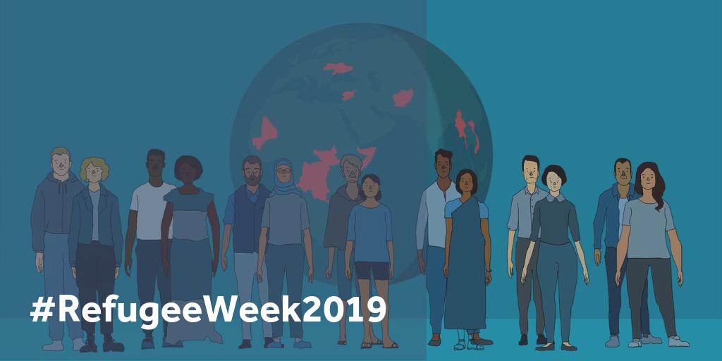 TesGlobalX's tweet image. It's #RefugeeWeek2019 so check out our range of resources with @UNHCRUK. bit.ly/2wOwK6h