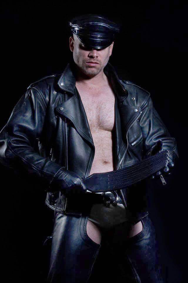 Leather gay men