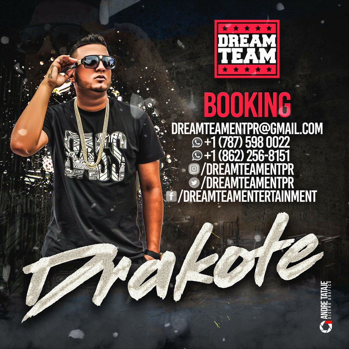 banaguanapr's tweet photo. Para #Contrataciones #Bookings @drakote 787-702-2997 or 862-256-8151 movil 787-598-0022 officina. @dreamteamentpr @banaguanapr .
.
.
.
#bookings #contrataciones #reggaeton #LatinTrap #perreo #Underground #LatinMusic #Artists #management #media #bookingmanager #tour #shows #live https://t.co/OpB86qlYr1