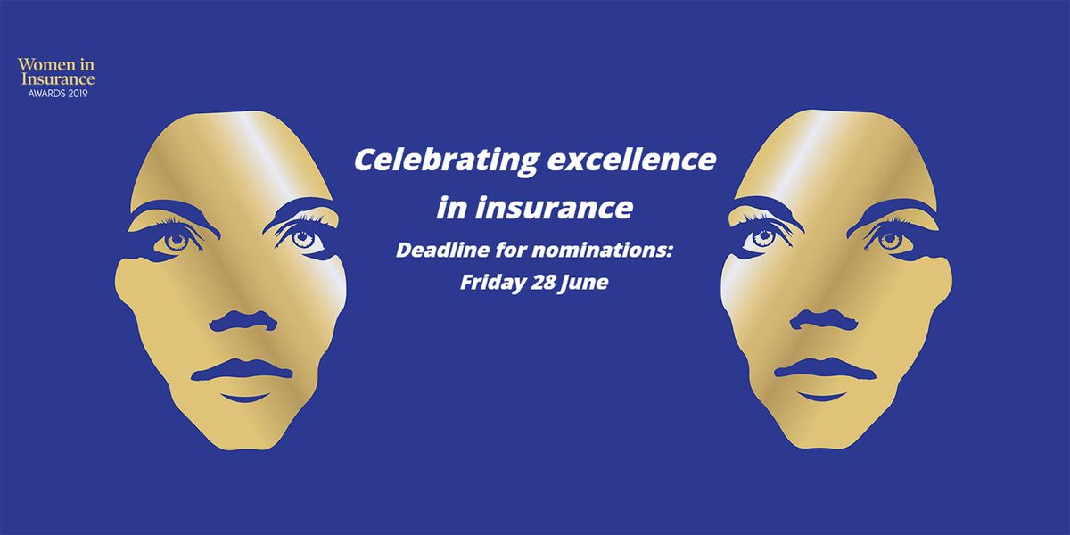 Our CEO, Sian Fisher, is delighted to be judging the Women in Insurance Awards <a href="/InsuranceWomen/">Women in Insurance Awards</a> -  a new opportunity to showcase the achievements of women in general insurance. Deadline for nominations is 28 June. 
Click here for more information: ow.ly/hg6q50uFXQ0 #WIIA2019