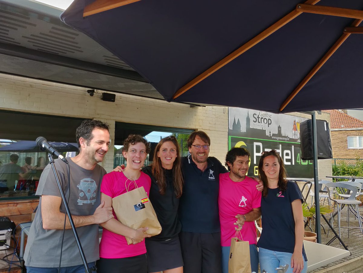 europadel's tweet photo. Traditional @EuroPadel mixed trophy in Gent @padel4u2gent , we had a lot of fun and enjoyed our favourite sport 💪👏 https://t.co/8TRDxwvcVx