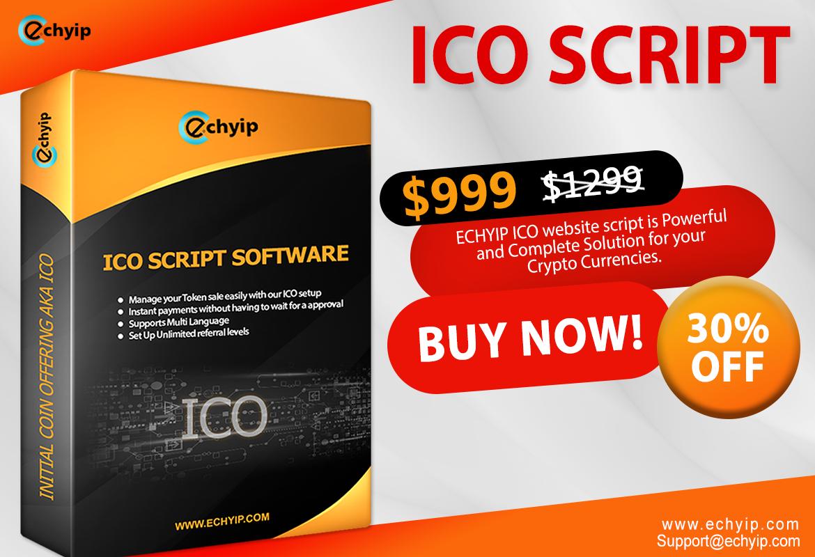 ec_hyip's tweet image. Now start your own #ICO_Token_Sale Platform instantly with our highly secure &amp;amp; user-friendly #ICO_Script. Our ICO Script has based on ERC 20 &amp;amp; ERC 721 #Token technology. You can easily manage your #ICO_Sale website without any technical knowledge.

Visit 👉echyip.com/product/ico-sc…