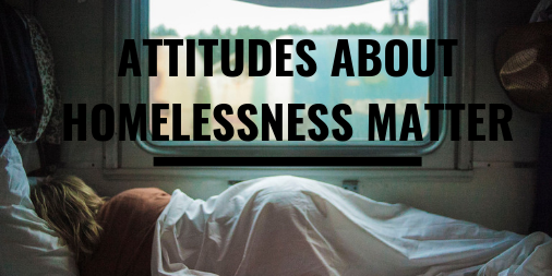 homelesshub's tweet photo. As a country and as individuals, our attitude towards a problem has a big effect on what we do about it.  Attitudes about #homelessness matter. https://t.co/ZeNmfheL1K
