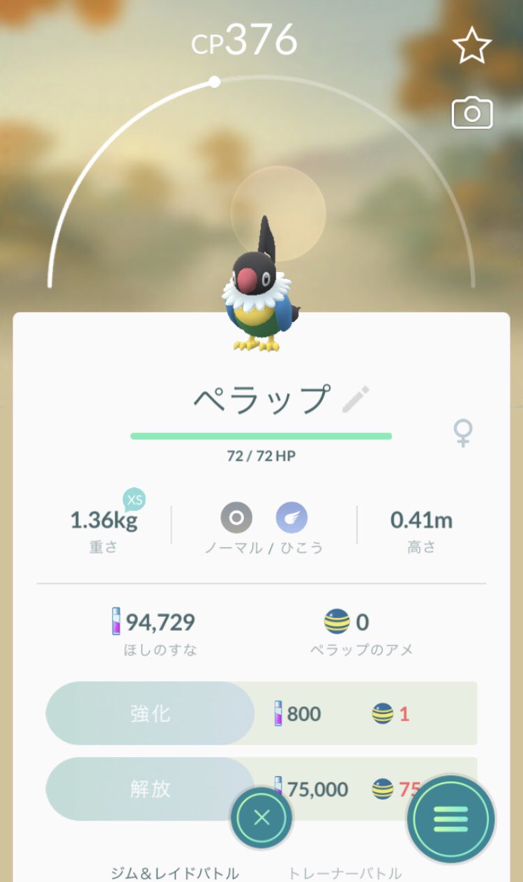 杉浦大毅 ゲットだぜ ペラップ ポケモンgo T Co Ilgjn72lpj Twitter