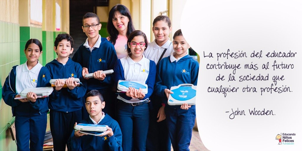 Las sociedades futuras siempre contarán con unos #SanadoresIntelectuales : ¡Los maestros!