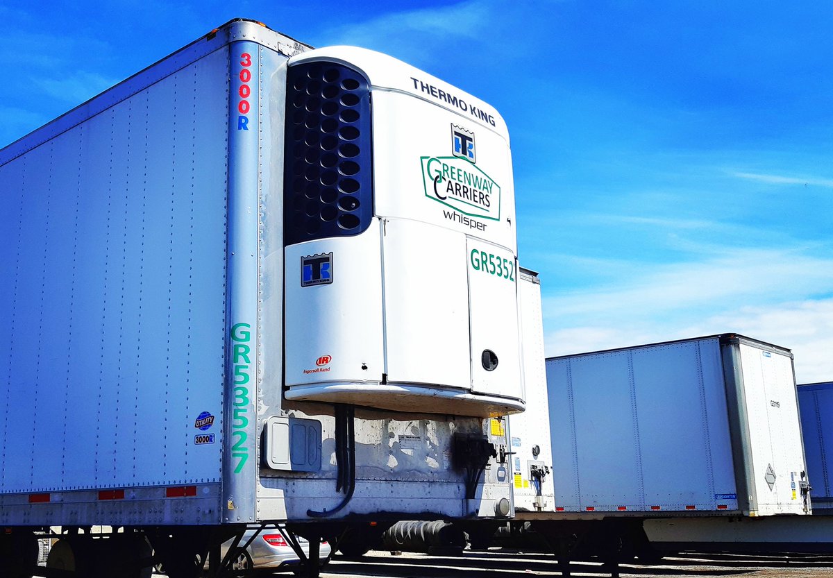 GreenwayCarrie1's tweet photo. Greenway Carriers also services temperature controlled FTL's. #reefer #ontario🇨🇦 #quebec #usa #ftl #dedicatedservices #greenwaycarriers https://t.co/0jUNH6zcpA