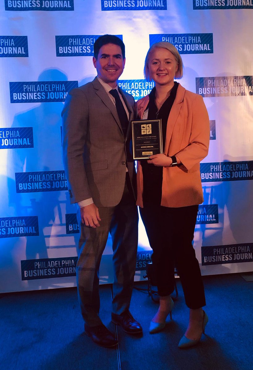 IntePros_TopGun's tweet photo. We are proud to announce that our Plymouth Meeting, PA branch was named one of Philadelphia's Healthiest Employers by the Philadelphia Business Journal! IntePros strives to promote a physically and mentally healthy lifestyle for all of our employees. https://t.co/xafcUL8ZN8