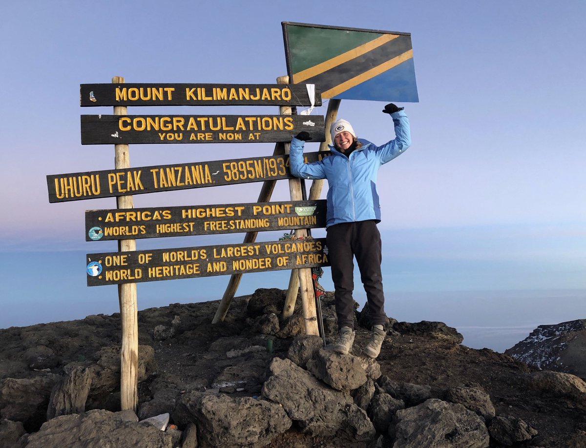 Emory University (@emoryuniversity) on Twitter photo Wow - Congrats to Emory student and <a href="/emoryvolleyball/">Emory Volleyball</a> player Maureen Schick on climbing Mt. Kilimanjaro! Wow - Congrats to Emory student and <a href="/emoryvolleyball/">Emory Volleyball</a> player Maureen Schick on climbing Mt. Kilimanjaro!