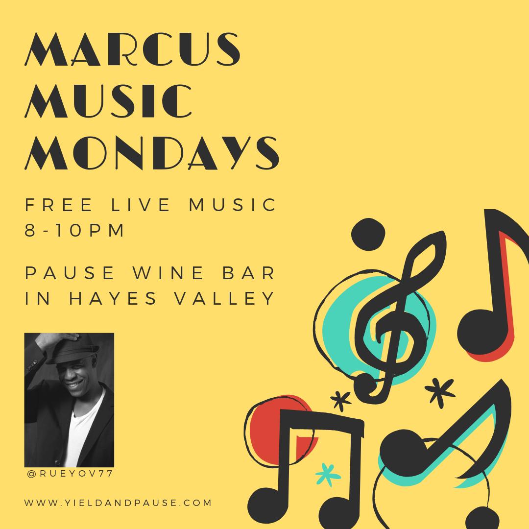 PauseWineBar's tweet photo. Monday mornings might be hard, but Monday evenings mean it’s Marcus Music Monday at Pause in Hayes Valley.🍷+🆓🎶=😊 Free live music tonight &amp; every Mon 8-10pm at Pause in Hayes Valley. No cover! No fee!
#freelivemusic #livemusic #hayesvalley #marketstreet https://t.co/q4tTNuFaIc