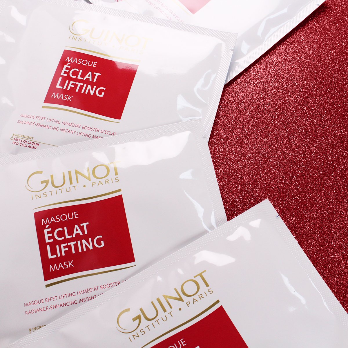 Face Mask Friday 😍 Need a post-work lift? Masque Eclat Lifting is perfect for when you need a boost of radiance in only 10 minutes. #facemaskfriday #pampering #guinot #radiance #skincare #beauty