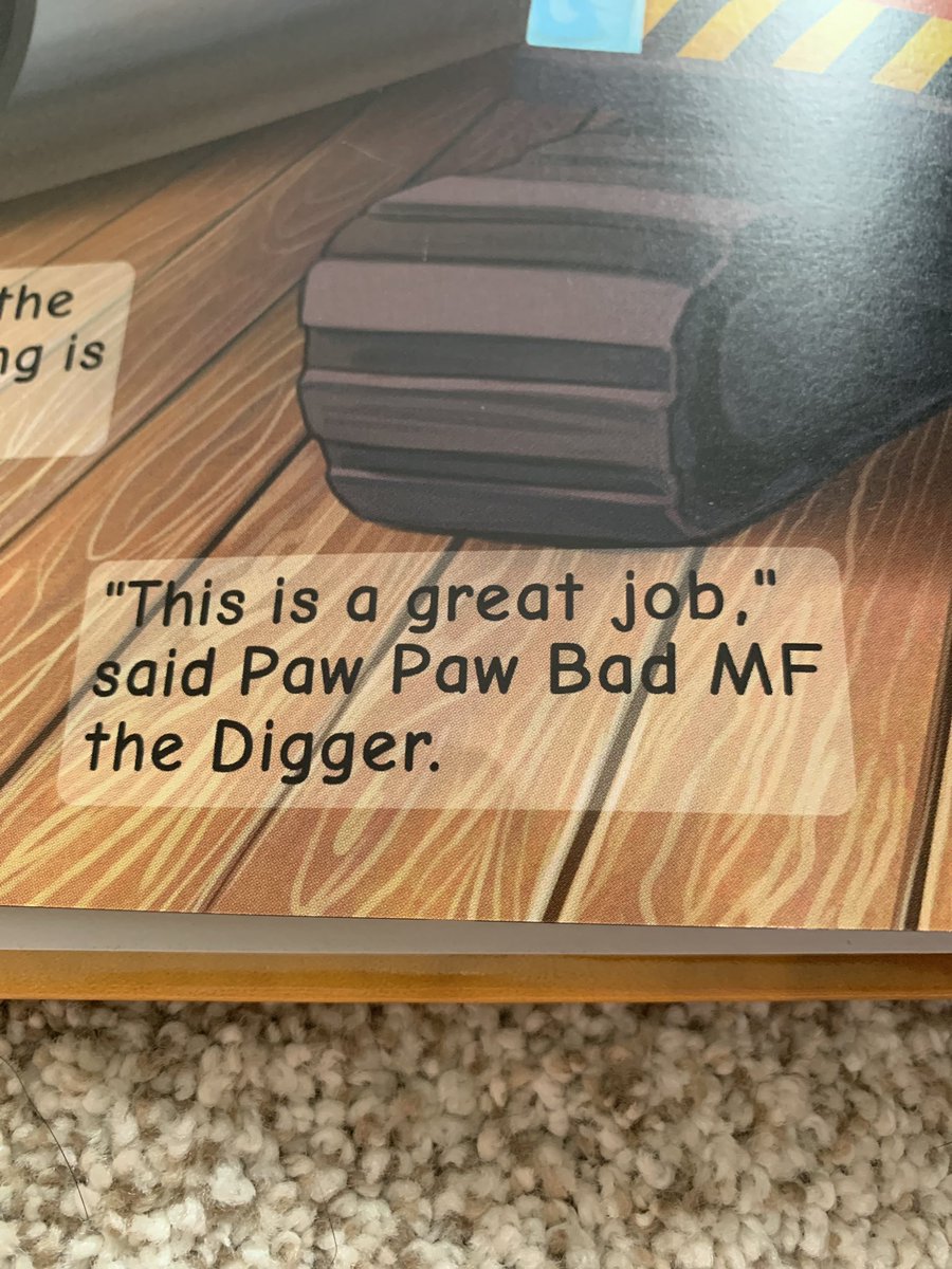 So my dad made a book for my son’s first birthday... Y’all I am dying 🤦🏼‍♀️🤣