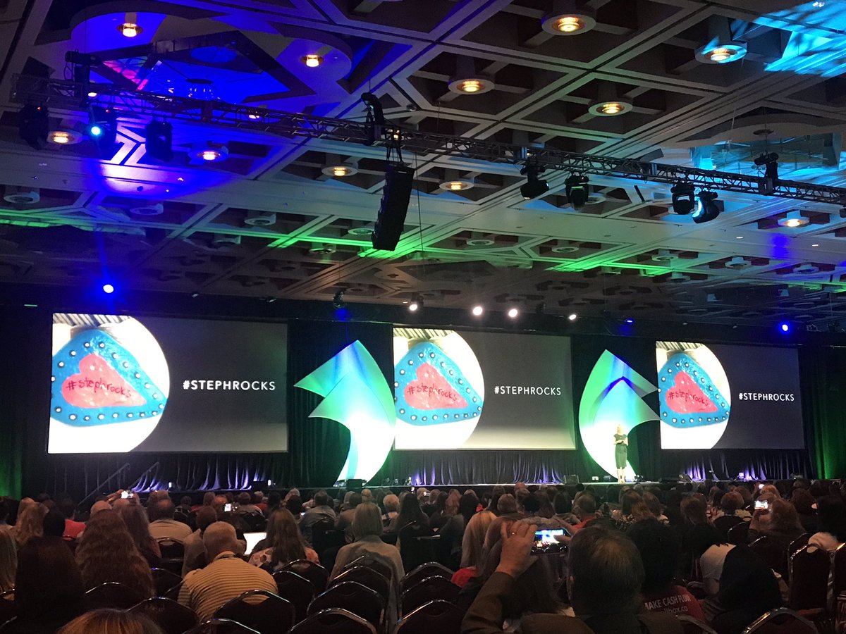 anniefever's tweet photo. Thank you @mistymegia for being so passionate about the importance of helping one another in the @IntuitAccts and @QuickBooks ecosystem and to you #Stephrocks weโre all here to help - 1000+ strong at #SNH19 sending love to you. โค๏ธ https://t.co/6YCTlf3wRF