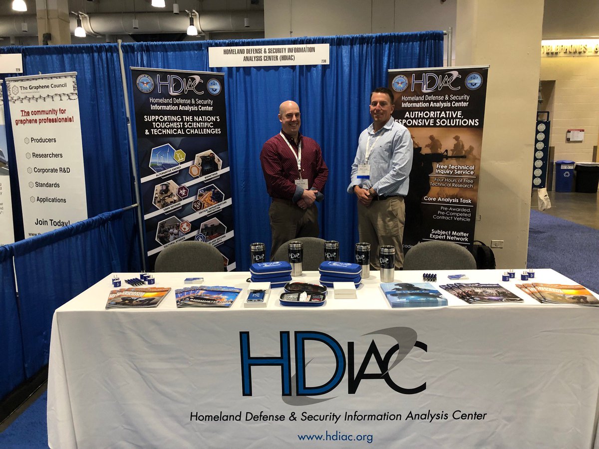 DoD_HDIAC's tweet image. We are set up at the #TechConnectWorld #Innovation Conference &amp;amp; Expo! Visit booth 230 to see how HDIAC can support your mission.