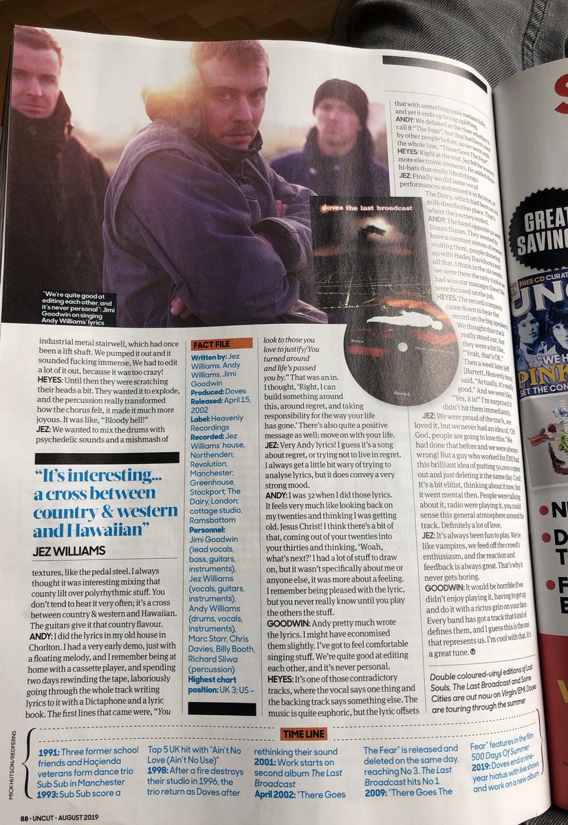 Doves Piece Interview On The Writing Recording Of Our Song There Goes The Fear In This Months Uncut Can Buy It At Your Local Newsagent Now Uncutmagazine T Co H2icqtaqrc Doves Piece Interview On The Writing Recording Of Our Song There Goes The Fear In This Months Uncut Can Buy It At Your Local Newsagent Now Uncutmagazine T Co H2icqtaqrc
