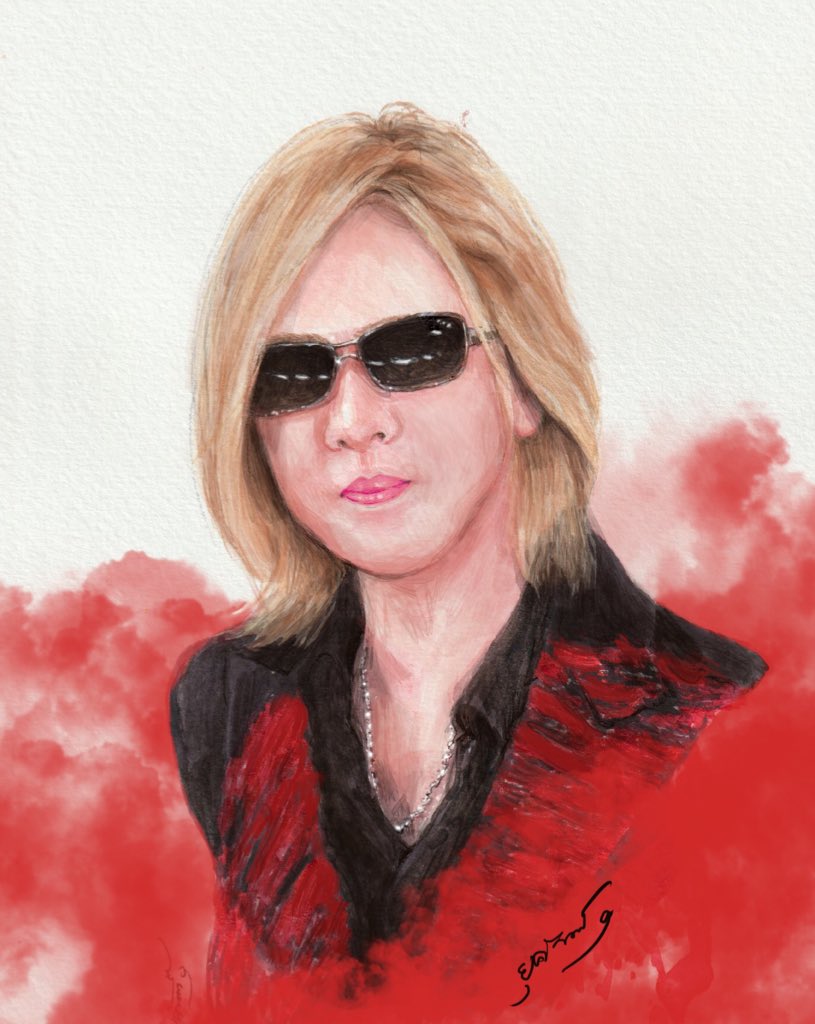 yukan_hayashi's tweet photo. Keep going , my vampire @YoshikiOfficial ❤️🔥
We are always beside you.
With love , from THAI Fans 🇹🇭
#YOSHIKI #XJAPAN #WeAreXTHAILAND #FanArt https://t.co/dcemZEQTY6