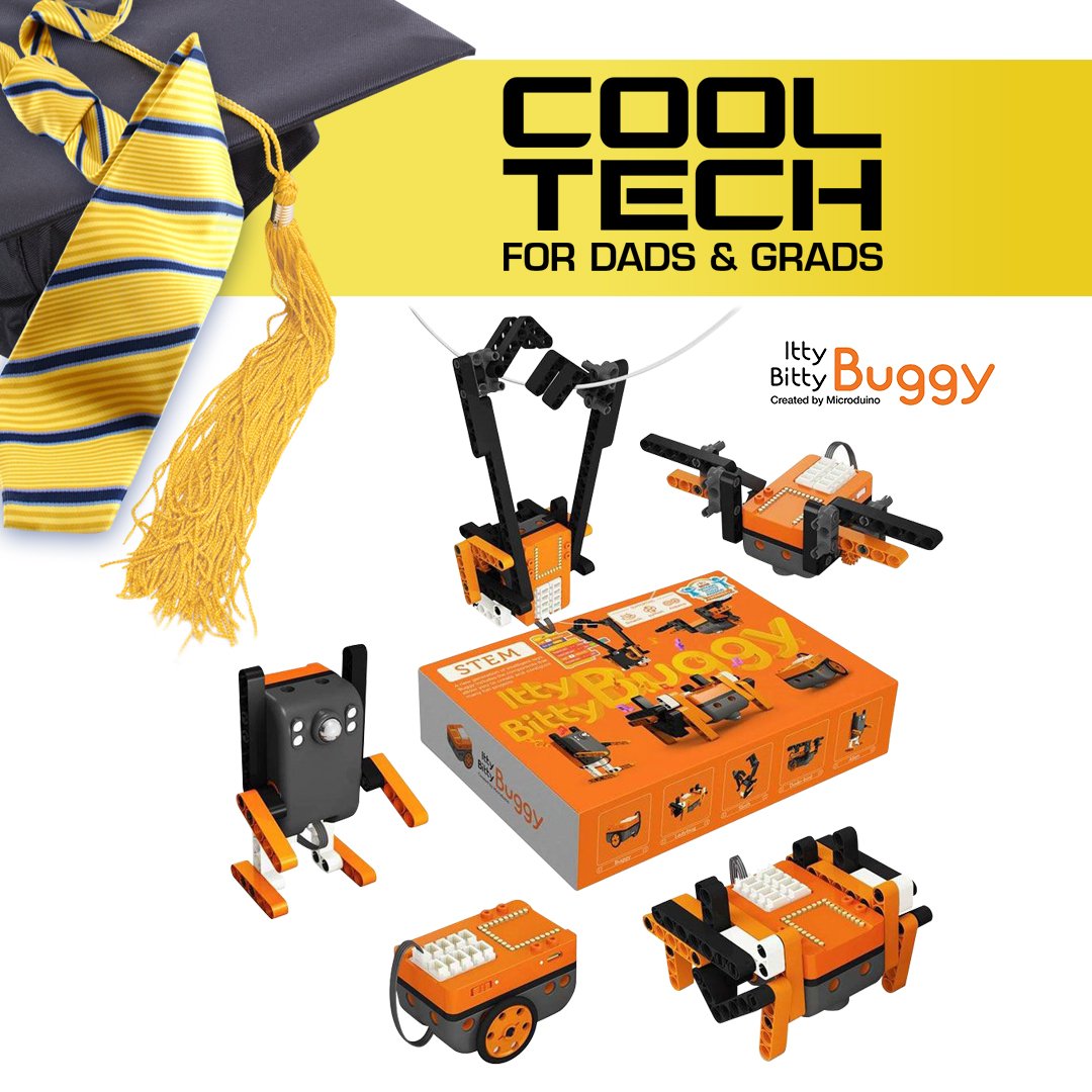 microcenter's tweet image. If you could build a robot to do anything, what would you have it do? Like, Retweet &amp;amp; let us know for a chance to #win 1 of 2 Itty Bitty Buggies from @Microduino we&apos;re giving away! #stem #arduino #edtech #techtoys #kidswhocode #summerofstem

Find it here: bit.ly/2FcEQu8