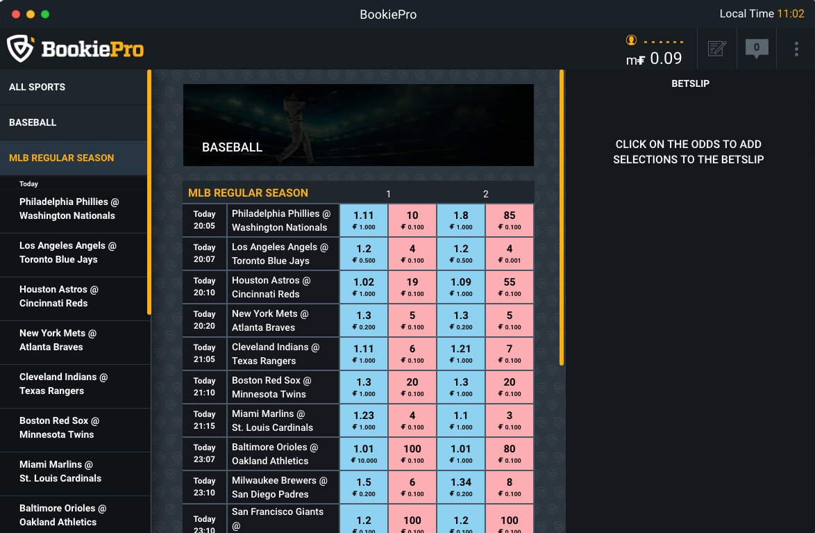 Peerplays's tweet photo. Here's the first sneak-peek at BookiePro before it launches later this week! #trybookiepro #BookiePro
⚾️⚾⚾️️ https://t.co/Sy5A9hoX7P