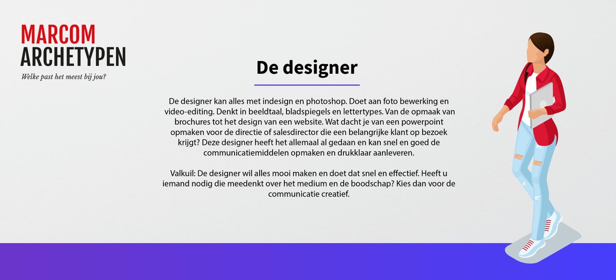 Deze week bespreken we het laatste archetype uit de reeks archetypen. Maak kennis met: de designer! Alle archetypen zien? Ga naar booprofessionals.com #professionals #interim #realisatiekracht