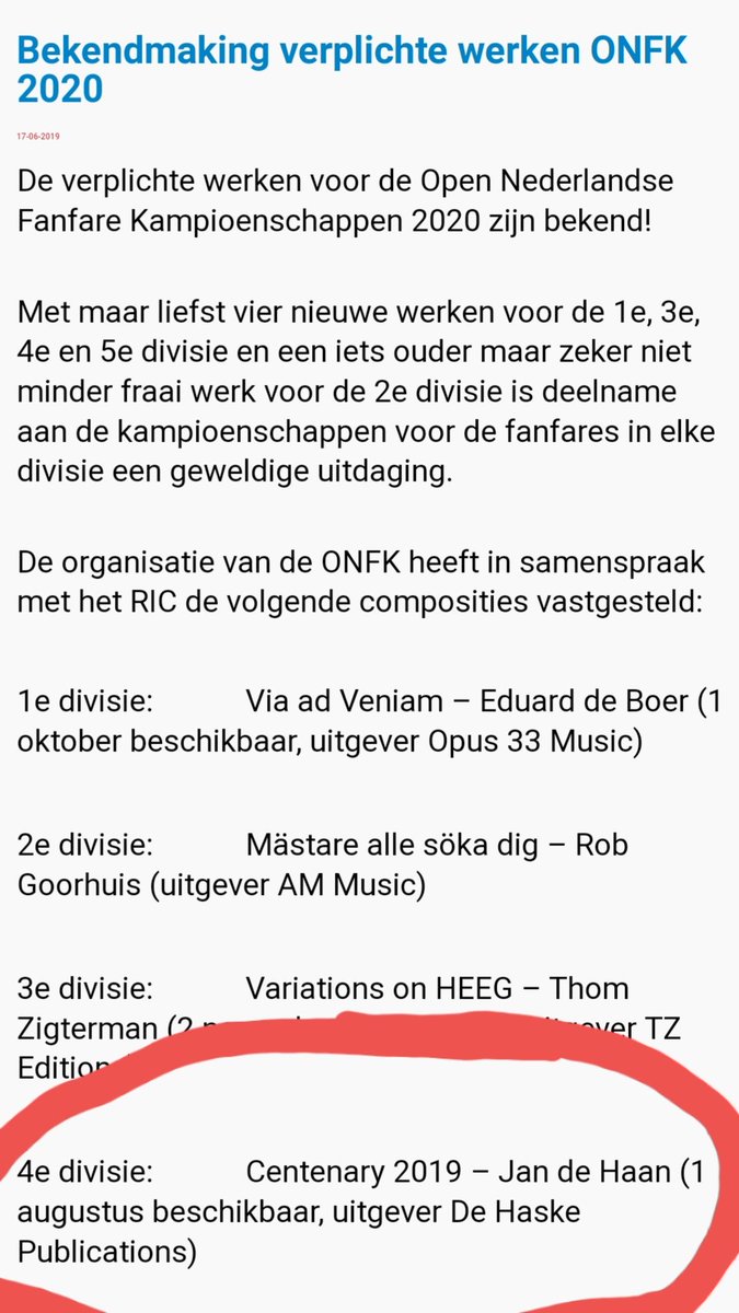 De Lofstem tweet media