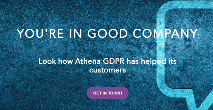 AthenaGDPR's tweet photo. Still on the fence? here's what our consumers said "Athena GDPR's portal provided us with everything we needed to ensure full compliance... easy to use and refreshingly straightforward". Find out what other people have said below.

https://t.co/Qux4ZvbldG

#cloud #GDPRcompliant https://t.co/3sGtSfyAK5