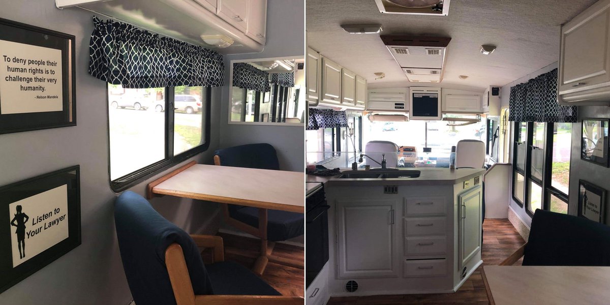 After providing legal resources to over 1,000 individuals in 2018, Mindy Yocum is taking her brand of hands-on law statewide with the <a href="/justice_mobile/">JusticeMobile</a> - ow.ly/OxWi50uCHon