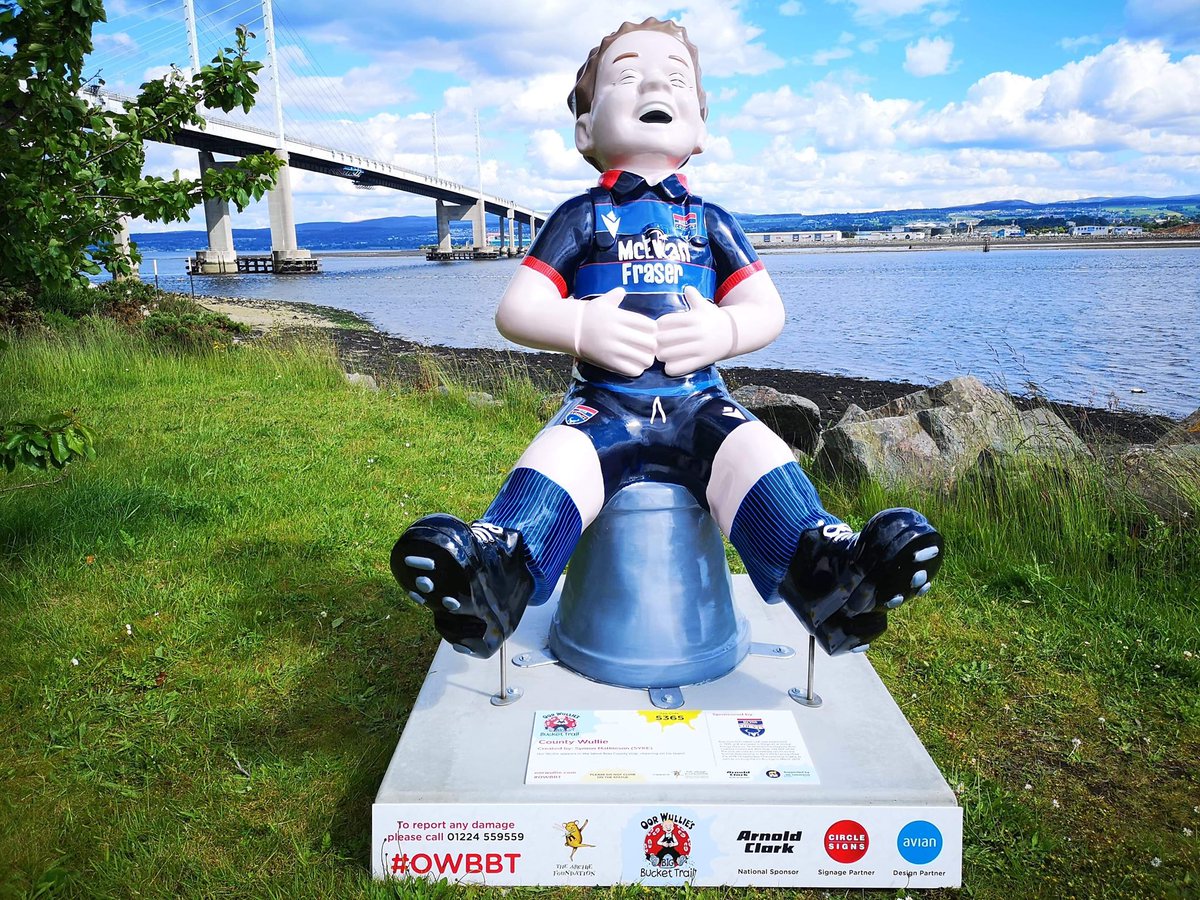 ICYMI | Oor Wullie is ready to welcome the world to his BIG Bucket Trail! 

200 unique sculptures can be found across the country today for the next 11 weeks, including this one “Oor County Wullie”.

#OWBBT proudly supporting Scotland's children's hospital charities.