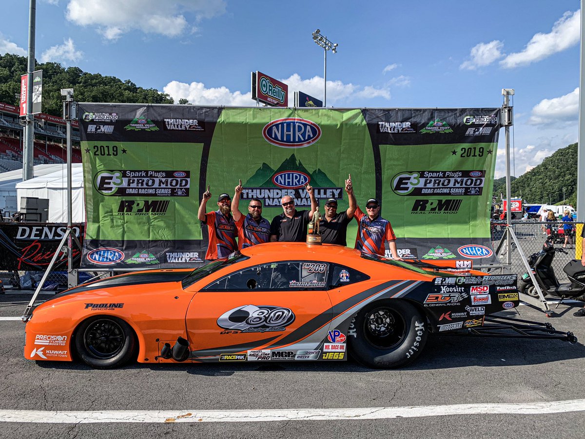 nhrapromodified's tweet photo. Some more shots from the #ThunderValleyNats winner circle at @bristoldragway!

#NHRA #RPM #RealProMod #ProMod https://t.co/bFiBCFfhF5