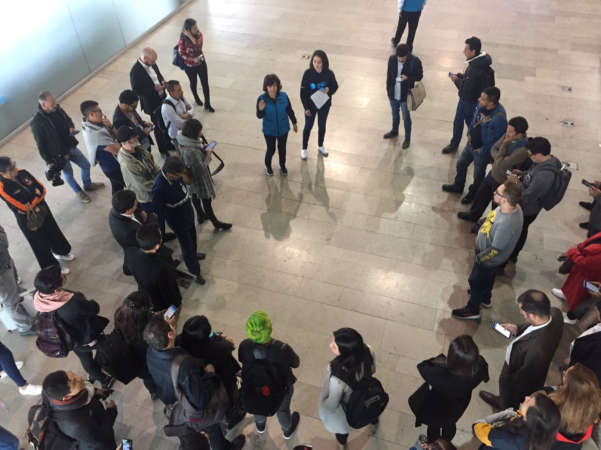 HenkoComms's tweet photo. En rueda de prensa Campus Party, estamos a 1 día #CPCO2019 https://t.co/9M0eOzEvEF