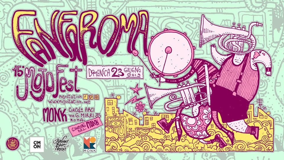 📯 Domenica 23 GIUGNO 🥁
#MojoFest: FANFAROMA  live nel Giardino di <a href="/MonkClub/">MONK Roma</a>
Street Band di poeti, visionari, musicisti e sognatori: gran cassa, trombe, sassofoni e rullanti 🥁

📌 Open h 15.00 // Start h20.00
📌 INGRESSO LIBERO

<a href="/MojoStation/">Mojo Station</a>
#staymonk 😎