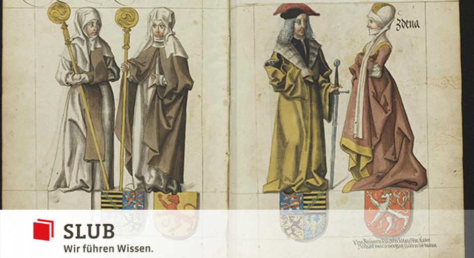 SLUBdresden's tweet image. Besondere Schätze aus dem #SLUBBestand auf Reisen: Sächsisches  #Stammbuch als Leihgabe in Prag zur Veranschaulichung sächsisch-böhmischer Beziehungen im 15. Jahrhundert: blog.slub-dresden.de/beitrag/2019/6… #SLUBlog