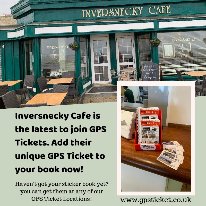 GpSticket's tweet image. The Inversnecky Cafe at Aberdeen Beach are now confirmed as one of our locations. Head along for some great food &amp;amp; pick up their unique GPS Ticket at the same time! #inversneckycafe #funforthekids #funforadults #educational #informative #keepkidsbrainsactive #capturethosememories