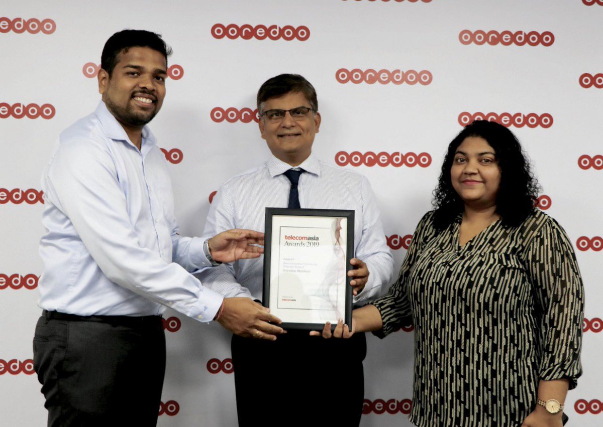 OoredooMaldives's tweet image. .@NiruAccelerator Program shortlisted as a finalist for Most Innovative Community Telecom Project at the Telecom Asia Award 2019. 🙌
#DigitalMaldives