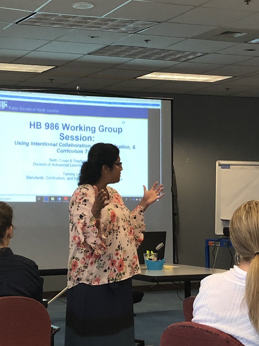 So excited to work with leaders across the state to build a framework for House Bill 986.