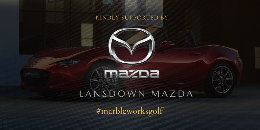 A new week and a new partner to announce. A big thanks to <a href="/dannysacco/">Danny Sacco</a> and <a href="/LansdownMazda/">Lansdown Mazda</a> for their continued support for the #MarbleWorksGolf Day.⛳️👍