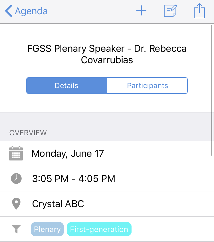 FirstgenForward's tweet photo. The #FGSS19 Plenary starts soon! Make your way to Crystal Ballroom ABC at 3:05pm, hear Dr. Rebecca Covarrubias' share insights around Centering the Voices of Low-income, First-generation Student of Color to Challenge Dominant Cultural Practices in #highered. #FirstgenForward https://t.co/UKDDQA5lh6