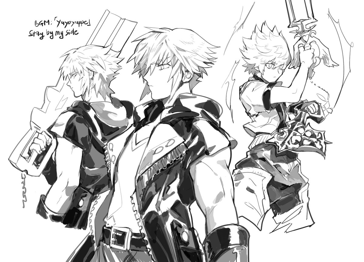 some kingdom hearts fan arts from last year (?) 