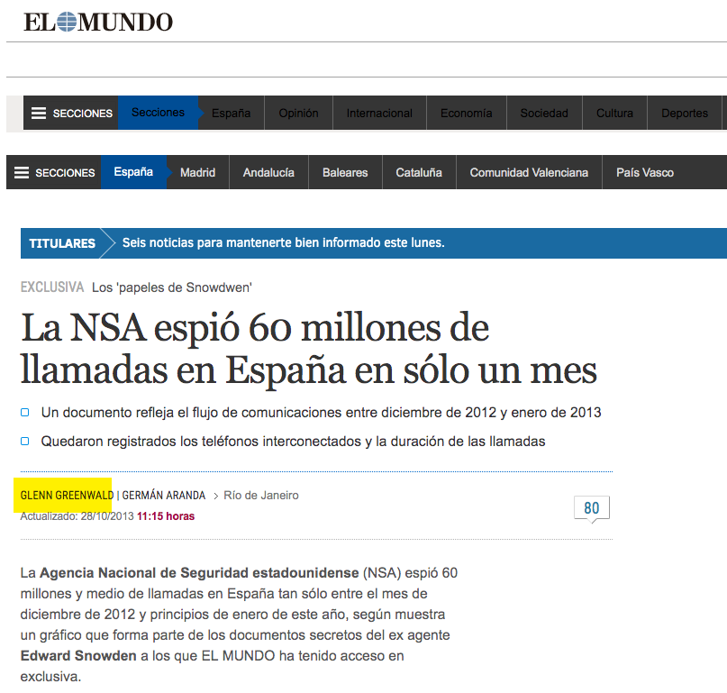 ggreenwald's tweet photo. A nova PSL/Moro estratégia é tentar personalizar a reportagem para mim TIB, a fim de desacreditá-lo usando táticas de demonização. Mas como vai funcionar quando fizermos o que eu fiz com o arquivo de Snowden: reportá-lo com os maiores jornais e revistas? O conteúdo fala por si. https://t.co/UMqz72bfdJ