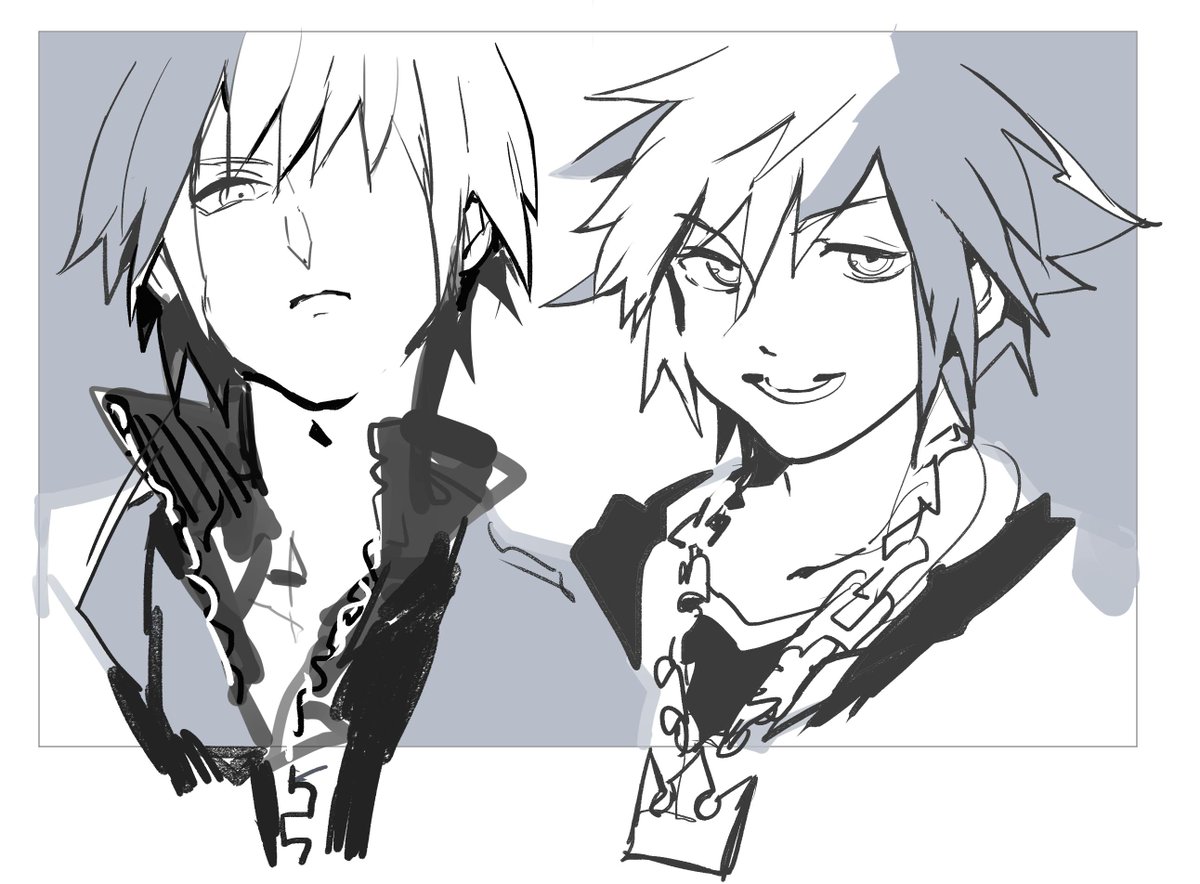 some kingdom hearts fan arts from last year (?) 