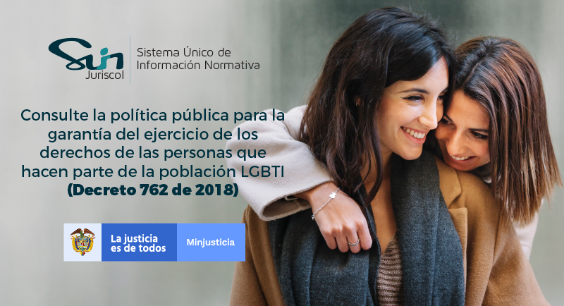 MinjusticiaCo's tweet photo. ¿Sabía que hay una política pública para la garantía del ejercicio de los derechos de la población #LGBTI? Consúltela aquí: https://t.co/VGVP4v0L7K #Suin-Juriscol https://t.co/MmZPwvpWDR