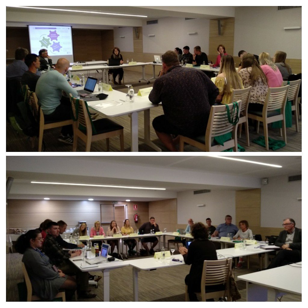 #LeadFarmEU Starting the 2nd Transnational Mobility Program! Young farmers from #Ireland, #Latvia, #France &amp; #Spain are meeting in #SantiagodeCompostela to talk on #generationalrenewal, #coops #genderbalance and #training.