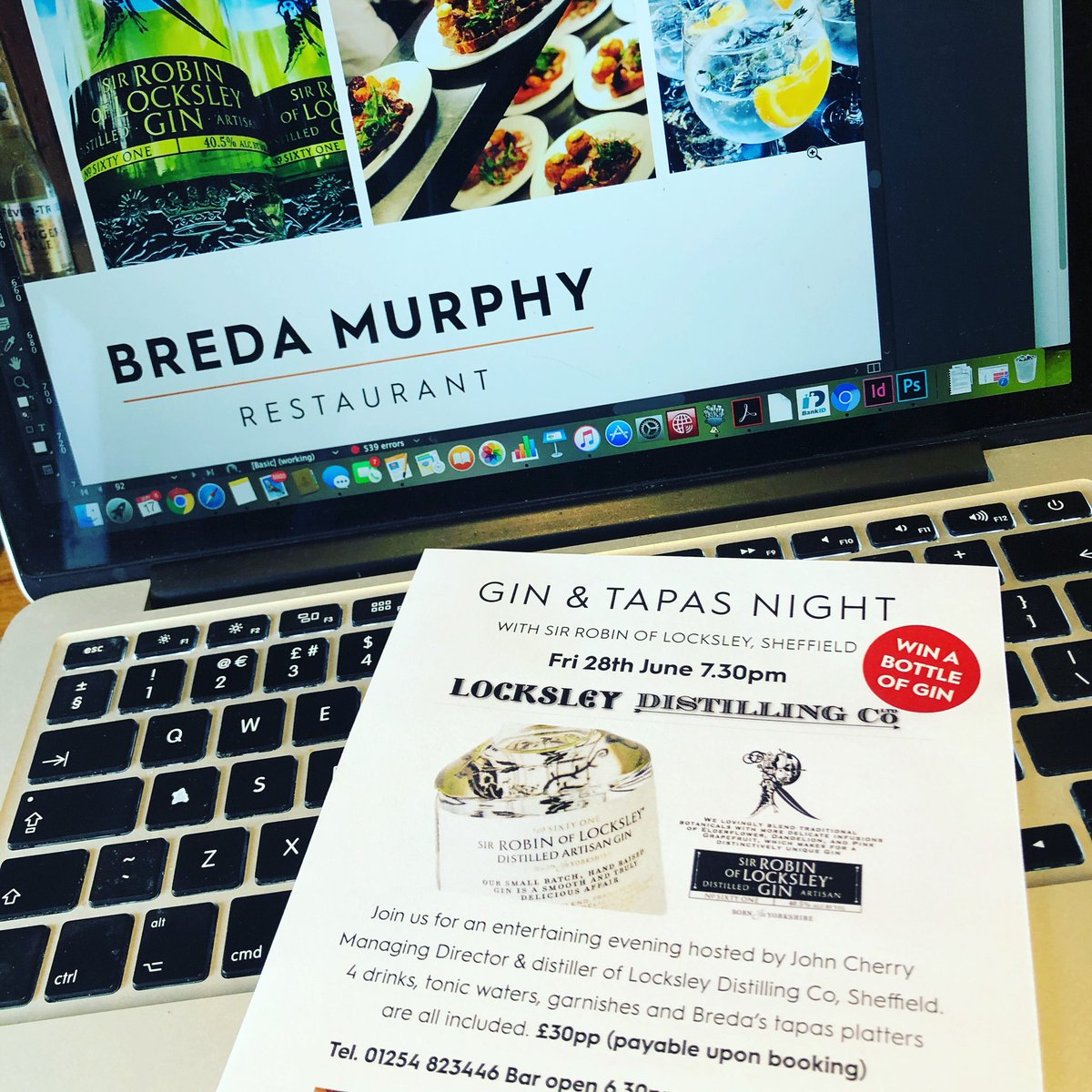 guypurves's tweet photo. Work is fun when you enjoy 😉 what it is your marketing! #ginnight #tapas #foodbybredamurphy #locksleygin @Breda_Murphy @locksleystill @FeverTreeMixers #guypurves #eventmanagement #familybusiness #eventvenue https://t.co/bHbHujFnIc