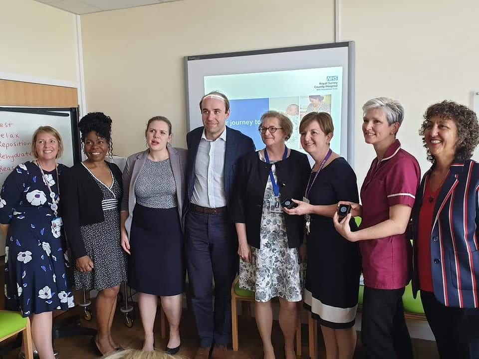 A brilliant celebration of our continued @babyfriendly gold accreditation with Silver awards presented by <a href="/dunkleybent/">Professor Jacqueline Dunkley-Bent OBE</a>, <a href="/Yanarichens/">Yana Richens OBE PhD MPhil MSc BSc RN RGN</a> &amp; <a href="/1jennyhughes/">Jenny Hughes</a> to Kate Rosati (Infant Feeding Coordinator) &amp; Jacqui Tingle (previously HoM). Thank you for coming to see our amazing service!