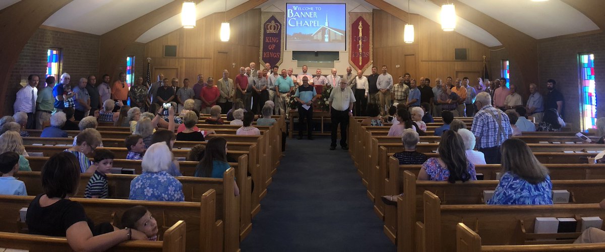 We had a great service service yesterday honoring all of our men in the church!