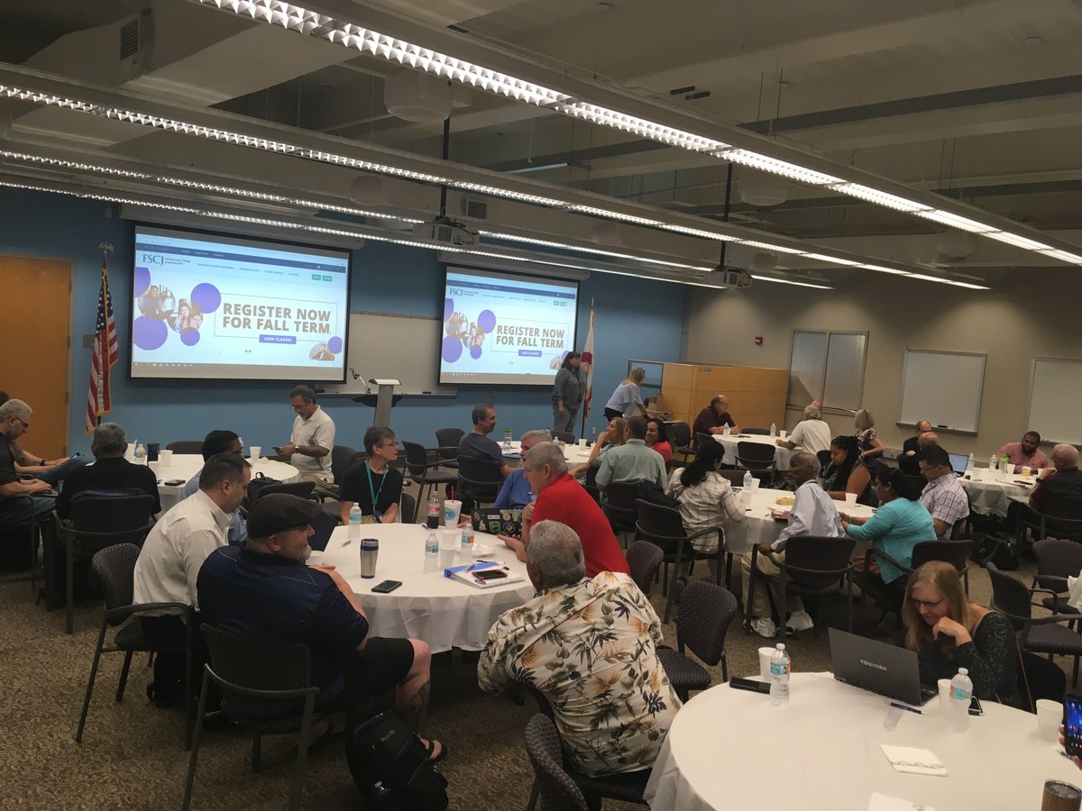 MobileCTC's tweet photo. This morning convening is underway in Jacksonville, Florida at the Summer Working Connections South. #SWCS #FSCJ #Florida #CTC #SWC #CCNCommunity #ITEducation https://t.co/qZVEzOCcyy